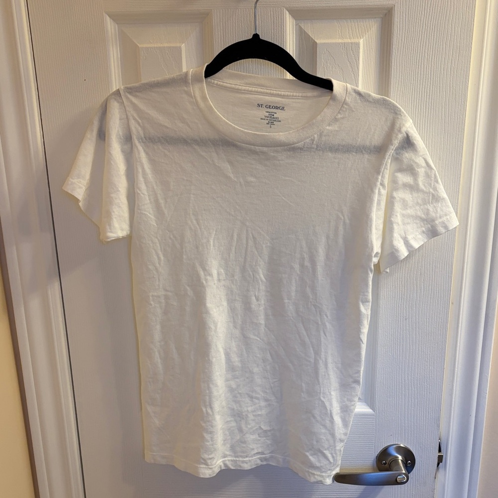 Brandy Melville White Short Sleeve Tee